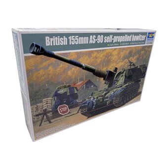 Trumpeter British 155mm AS-90 Howitzer Model Kit 1:35